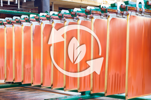 PLATINODE® EW - MMO anodes support the recovery of metals from wastewater - Sustainable production