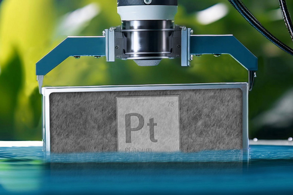 Umicore MDS - PLATUNA - Platinbeschichtung für PEM-Elektrolyseure - Wasserstoff Produktion
