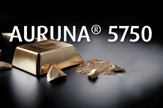 Umicore MDS - AURUNA 5750 - Gold layer at a fraction of the cost - 50 percent gold content