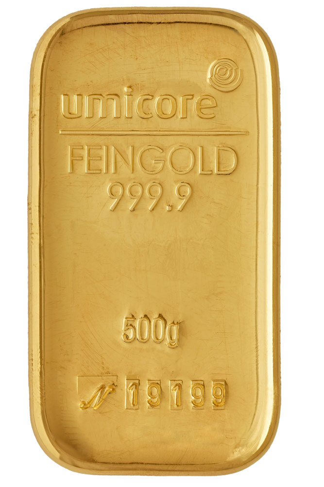 2 x 10 GM Gold Bar metalor/hearaus/GRUPPO Umicore Nuovo di zecca 24 CT .999 # 20 o 